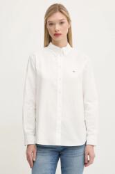 Tommy Hilfiger pamut ing női, galléros, bézs, regular, DW0DW19890 - bézs S