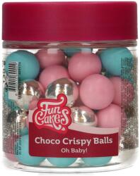 FunCakes Biluțe de ciocolată Crispy Balls - OH BABY! 130 g