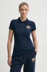 Tommy Hilfiger pamut póló sötétkék, WW0WW43931 - sötétkék L