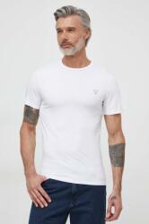 Guess pamut póló fehér, férfi, sima, M2YI36 I3Z14 - fehér XL