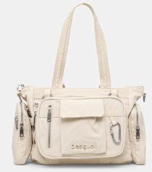 Desigual hátizsák BASIC MODULAR bézs, kis, sima, 24WAXY37 - bézs Univerzális méret