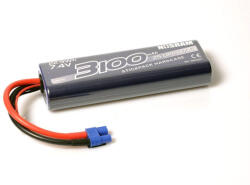 NOSRAM 3100mAh - 7.4V - 50C LiPo Car Stickpack Hardcase - EC3 csatlakozó