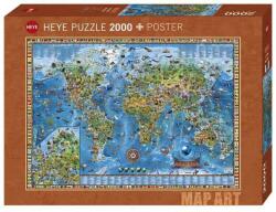 Heye - Puzzle Amazing world - 2 000 piese