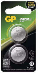 GP Batteries Lítium gombelem GP CR2016 /2db lítium gombelem /2db