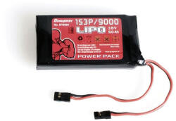 Graupner/SJ Adókészülék, LiPo 1S3P/9000 3, 8V TX, 34, 2Wh