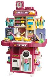 Felyx Toys Детска кухня Felyx Toys - С мивка, течаща вода и диспенсър, 83 части (ZY1648937) - baby