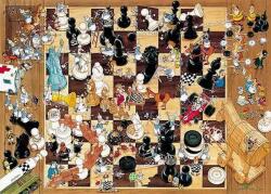 Heye - Puzzle Degano: White or black - 1 000 piese