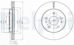 DELPHI Disc frana DELPHI BG4326 (BG4326)