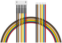 Kavan JST-XH szervizcsatlakozó párja (6 db)