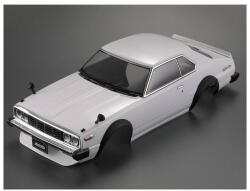 Killerbody karosszéria 1: 10 Nissan Skyline Hardtop 2000 GT-ES fehér