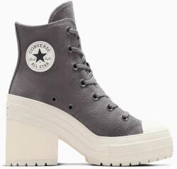 Converse velúr teniszcipő Chuck 70 De Luxe Heel szürke, A12327C - szürke Női 38