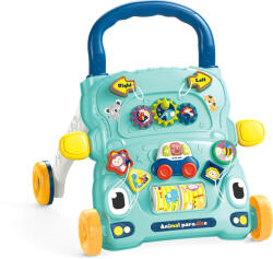 Chipolino Музикална играчка на колела Chipolino - Весели животинки, Синя (MIKFAN0241BL)