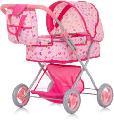 Chipolino Количка за кукли Chipolino - Дора, Пеперудки (KZKDR02401BU)