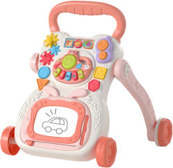 Chipolino Музикална играчка на колела Chipolino - Забавна игра, Розова (MIKFGM241PI)