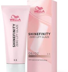 Wella Vopsea de par semi-permanenta Wella Professionals Shinefinity Zero Lift Glaze 06 02, Natural Dark Sage, 60 ml