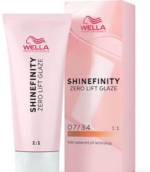 Wella Vopsea de par semi-permanenta Wella Professionals Shinefinity Zero Lift Glaze 07 34, Warm Paprika Spice, 60 ml