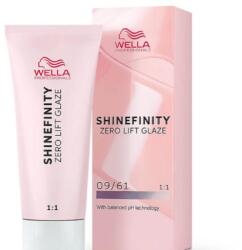 Wella Vopsea de par semi-permanenta Wella Professionals Shinefinity Zero Lift Glaze 09 61, Cool Iced Platinum, 60 ml