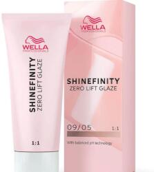 Wella Vopsea de par semi-permanenta Wella Professionals Shinefinity Zero Lift Glaze 09 05, Natural Silk Blush, 60 ml