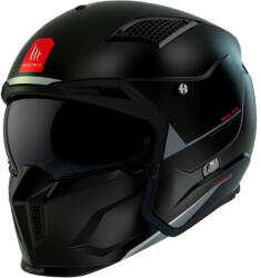 MT Helmets Streetfighter SV S A1 Negru Mat Cască Moto Modular ECE 22.06 1350gr cu Sunvisor MTH000KRA447 (MTH000KRA447)