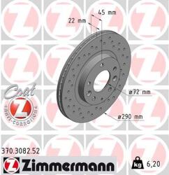 ZIMMERMANN Disc frana ZIMMERMANN SPORT Z 370.3082. 52 (370.3082.52)