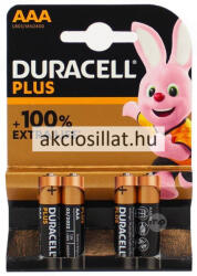 Duracell AAA Plus ceruza elem 4db (LR03)