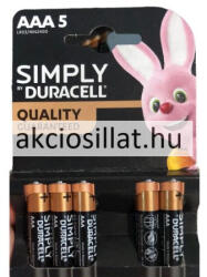 Duracell AAA Simply ceruza elem 5db (LR03)