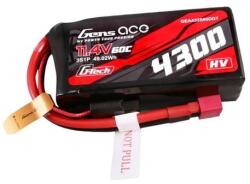 Gens ace G-Tech 4300mAh 3S1P 11.4V 60C Lipo Battery with T-plug (GEA433S60DGT)