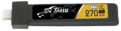 Tattu LiPo 270mAh 3.8V 75C 1S1P JST-PHR 2.0 akkumulátor (5db) (TAA2701S75PH5) - jatekotthon