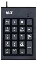 Iris B-15 USB fekete numerikus billentyűzet (B-15) - iconink