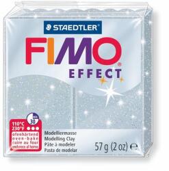 FIMO Effect égethető gyurma csillámos ezüst 57 g (8010-812)