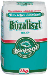 Biopont Bio teljes kiőrlésű búzaliszt (BLTK 200) 1 kg