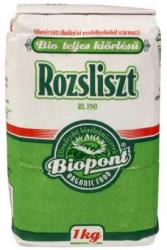 Biopont Bio teljes kiőrlésű rozsliszt (RL 190) 1 kg