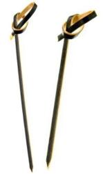 Tiki bambusz koktélnyárs 90mm 100db/cs fekete - mindenamibar