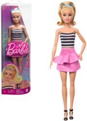 Mattel Barbie- Fashionista stílusos baba rózsaszín szoknyában napszemüveggel (HRH11)