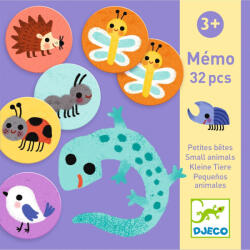 DJECO Memo Small Animals - Apró állatok (DJ08254)