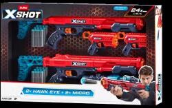 ZURU X-Shot Excel Combo fegyver szett 4 db-os (36734)