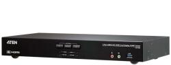 ATEN 2-Port USB 3.0 4K HDMI Dual Display KVMP Switch (CS1842-AT-G) - iconink