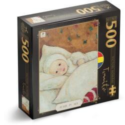 DEICO Mini Puzzle Tonitza - Fetița în alb - Puzzle 500 piese (73341-01) Puzzle