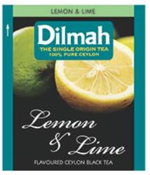 Dilmah lemon & lime- citromos fekete tea, 100db-os