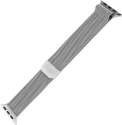 Fixed Rozsdamentes fémszíj Apple Watch 38/40/41mm-es okosórákhoz, ezüst (FIXMEST-436-SL) (FIXMEST-436-SL)