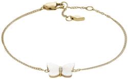 Fossil Brățară delicată din oțel cu cristale Radiant Wings JF04425710