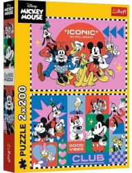 Trefl 13319 - Disney - Mickey Mouse - 2 x 200 db-os puzzle (13319)