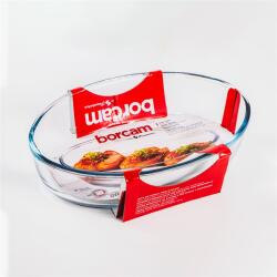 Pasabahce BORCAM ovális hőálló üvegedény 1.550ml, 263*182*60mm (1001118) - bestbyte