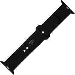 Fixed Sportos szilikonszíj Apple Watch Ultra 49mm-es okosórához, fekete (FIXSST2-1029-BK) (FIXSST2-1029-BK)