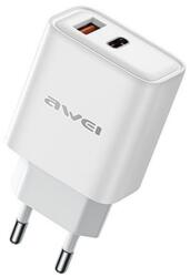 Awei PD81-EU 22, 5W USB/Type-C GaN PD fehér hálózati töltő (PD81-EU)