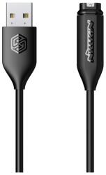 NILLKIN Garmin Fenix 5S Plus töltőkábel (usb - garmin, gyorstöltés támogatás, 100cm) fekete (GP-123041)