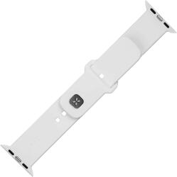 Fixed Sportos szilikonszíj Apple Watch 38/40/41mm-es okosórához, fehér (FIXSST2-436-WH) (FIXSST2-436-WH)