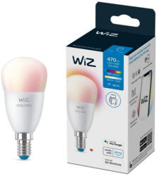 Philips WiZ okos E14 LED, csepp forma, 2200-6500 K, 40 W izzó helyett (RGBW) (929003499722)