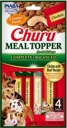 Inaba Foods Dog Churu Meal Topper nedves kutyaeledel - csirke, marha 4 x 14 g