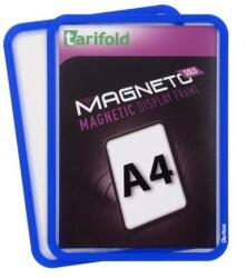 Tarifold Mágneses keret, A4, TARIFOLD "Magneto Solo", kék, 2db/cs (F195031) - iconink